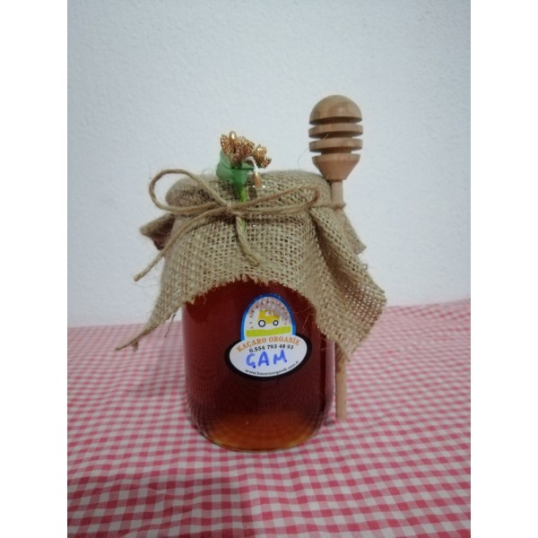 KAÇARO Organik, Doğal Süzme Çam Balı 1000 gr