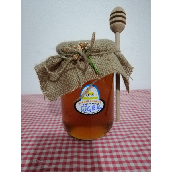 KAÇARO Organik, Doğal Süzme Çiçek Balı 1000 gr