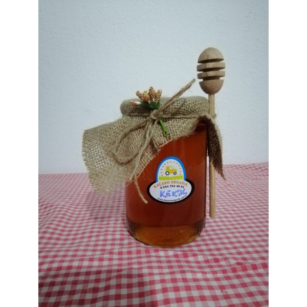 KAÇARO Organik, Doğal Süzme Kekik Balı 1000 gr